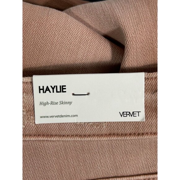 Vervet Haylie High-Rise Skinny Ankle Jean in Rose - Sz 29 - NWT - Picture 4 of 7